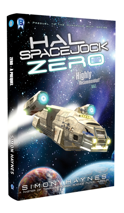 Hal Spacejock: Zero cover art (c) Bowman Press
