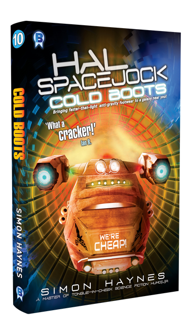 Hal Spacejock 10: Cold Boots cover art (c) Bowman Press