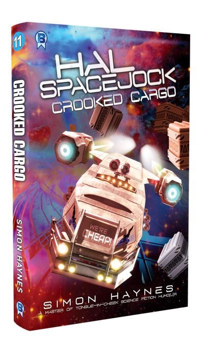 Hal Spacejock 11 cover art (c) Bowman Press