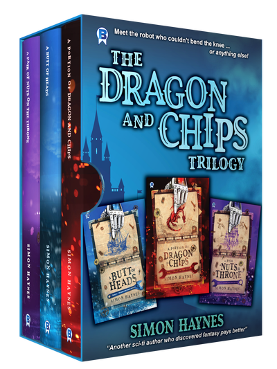 Dragon and Chips Omnibus One cover art (c) Miblart/Bowman Press