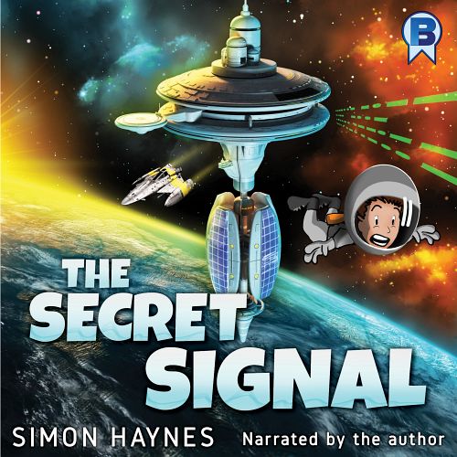Hal Junior: The Secret Signal (Audiobook) cover art (c) Simon Haynes