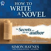 How to Write a Novel (Audiobook) cover art (c) Simon Haynes