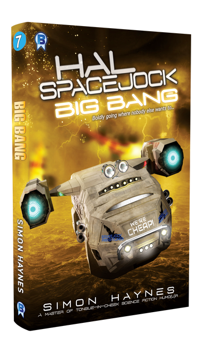 Hal Spacejock 07 Big Bang cover art (c) Bowman Press