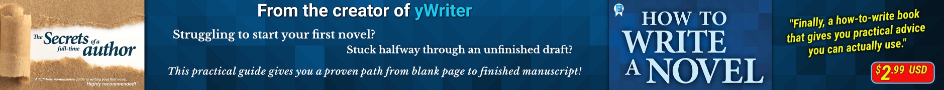 How to write a novel